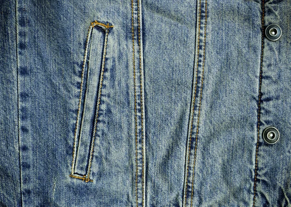 Denin Pocket y metal detalles del perno — Foto de Stock
