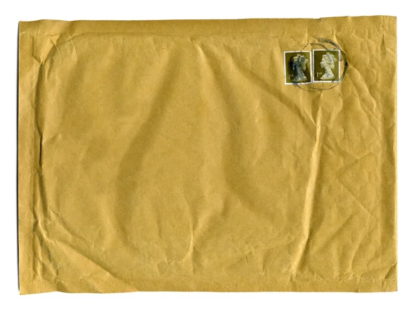 Envelope marrom grande — Fotografia de Stock