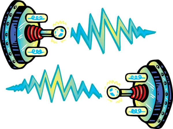 Στυλ κινουμένων σχεδίων ηλεκτρόδιο διάνυσμα illustrat — Διανυσματικό Αρχείο