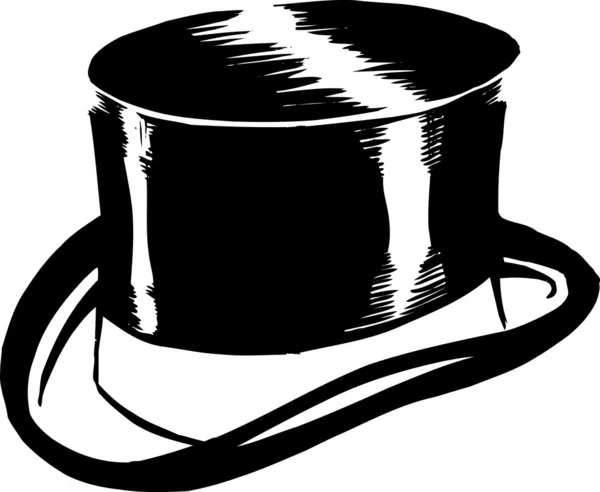 Chapeau supérieur — Image vectorielle