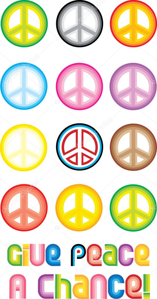 Peace Symbol - Give peace a chance