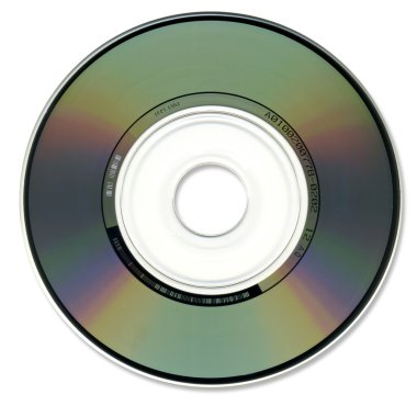 Mini CD 3 inch Optical Disc Format clipart