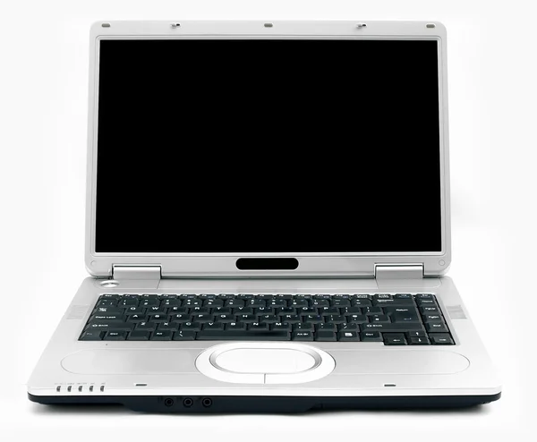 Laptopcomputer geïsoleerd — Stockfoto