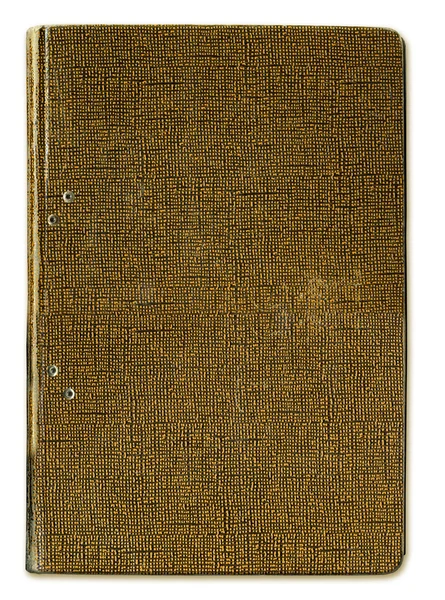 Ruwe old school notebook textuur — Stockfoto