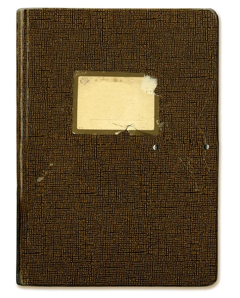 Rugosa Old School Notebook Textura — Fotografia de Stock