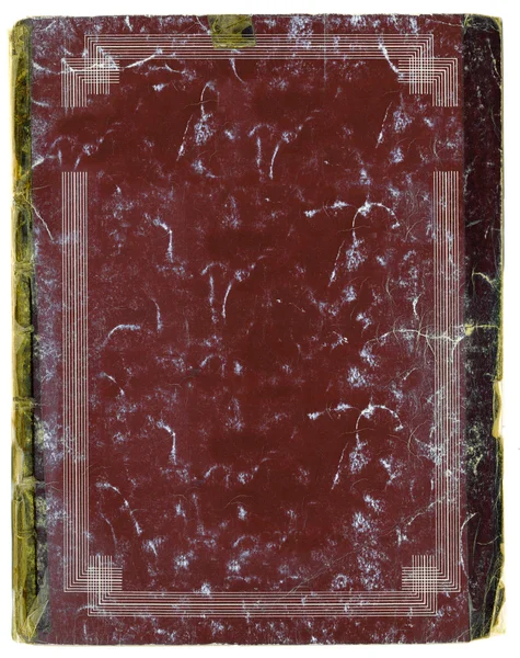Antigo livro de notas de estilo dos anos 1920 — Fotografia de Stock