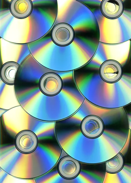 Концепция оптических дисков — стоковое фото