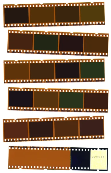 Photographic negative film strip — Stock Photo, Image