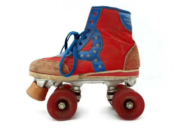 Stile vintage vecchio pattino a rotelle — Foto Stock
