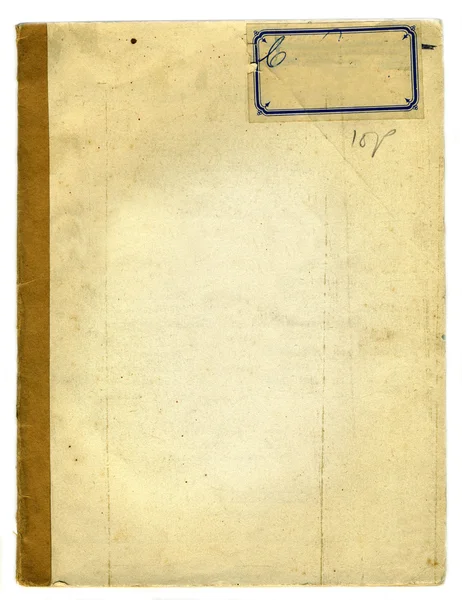 Ruwe old school notebook textuur — Stockfoto