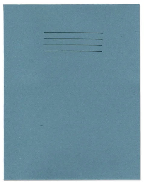 Ren oanvända skolan notebook konsistens — Stockfoto