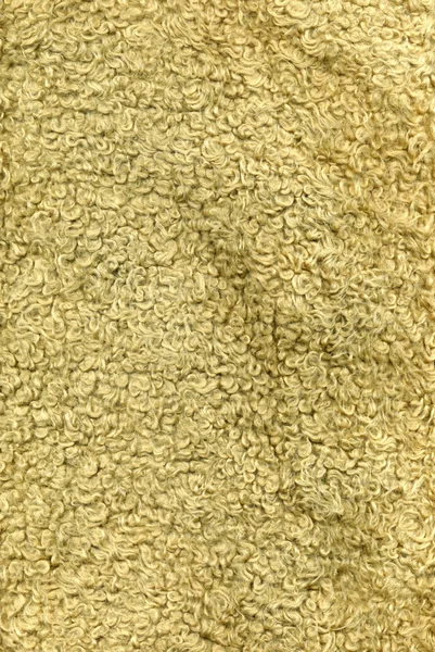 Pele de carneiro Lã Bacground Textura — Fotografia de Stock