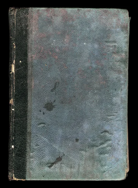 Ruwe oude boek leder texture — Stockfoto