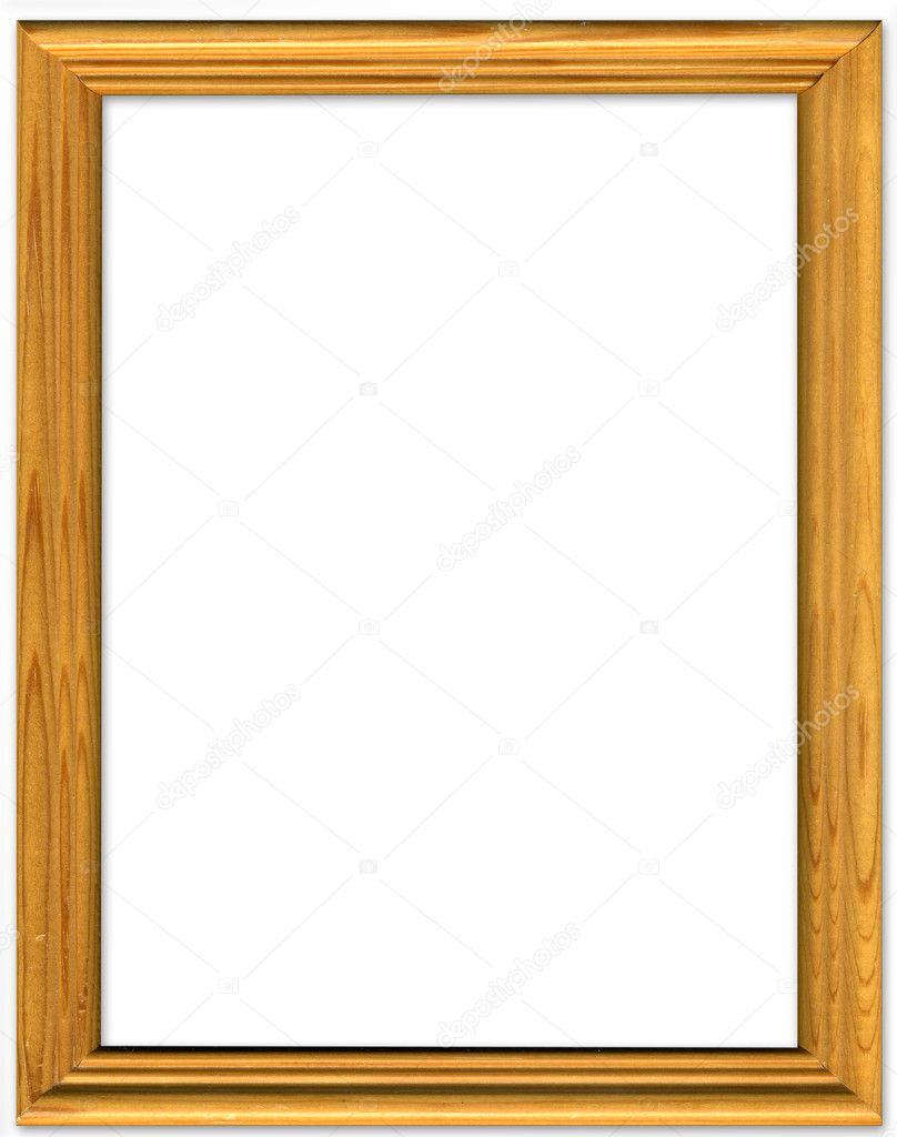 wooden frame border