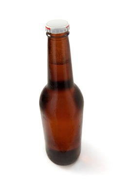 Brown bottle clipart