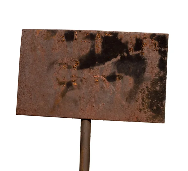 Rusty metal plate — Stock Photo, Image
