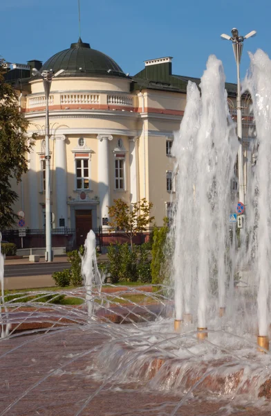 A fonte em Brest, Bielorrússia — Fotografia de Stock