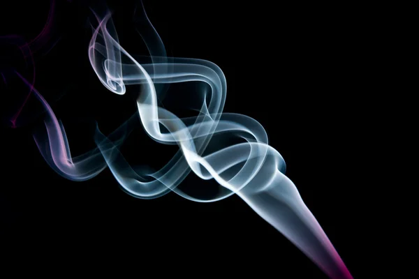 抽象烟雾曲线 — 图库照片