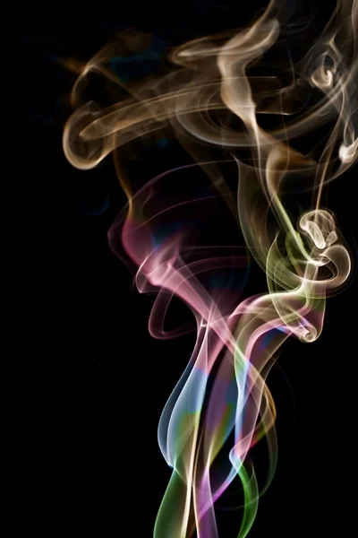 彩色烟雾 — 图库照片