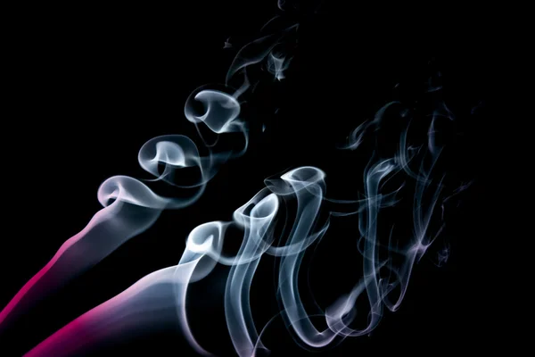 抽象煙曲線 — ストック写真