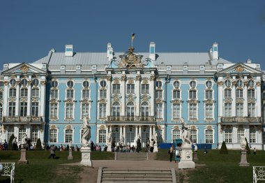 Ekaterina Sankt-Peterburg's palace clipart