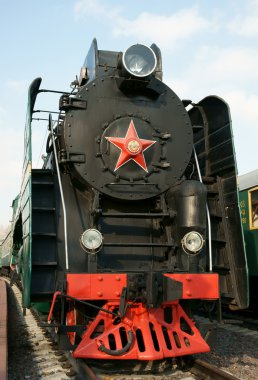 eski buharlı lokomotif