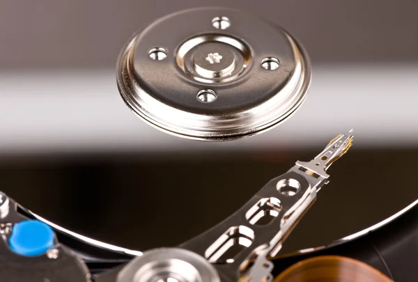 Hard disk drive closeup — Stock Photo, Image