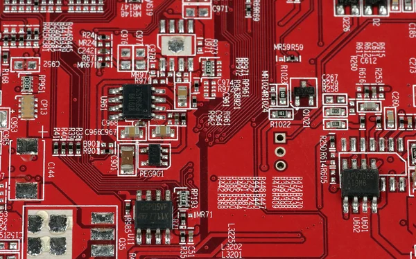 Printed-circuit board — Stock Photo, Image
