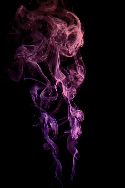 Curven van een rook. een rook foto. — Stockfoto