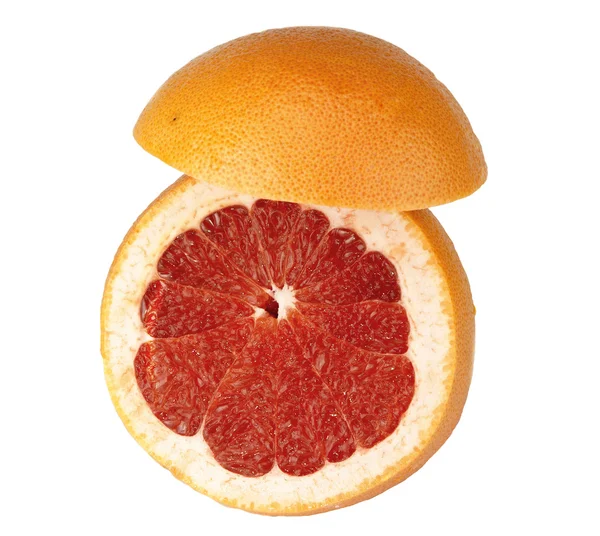 Die reife große Grapefruit — Stockfoto