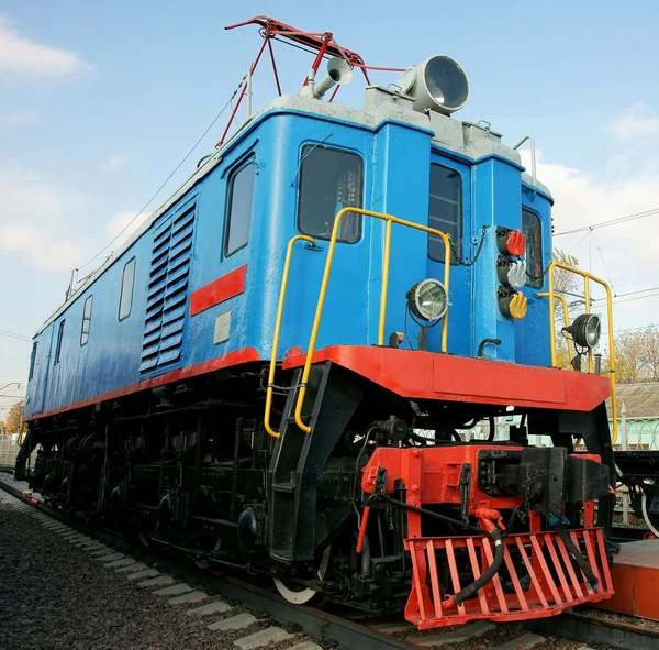 A velha locomotiva — Fotografia de Stock