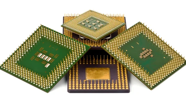Gamla processorer — Stockfoto