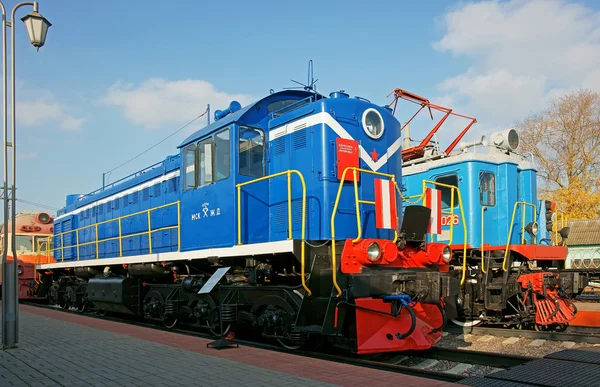 La vecchia locomotiva — Foto Stock