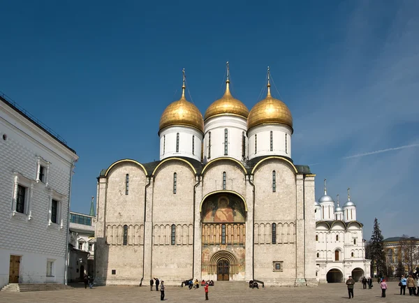 Starożytna świątynia w Moskwie — Zdjęcie stockowe