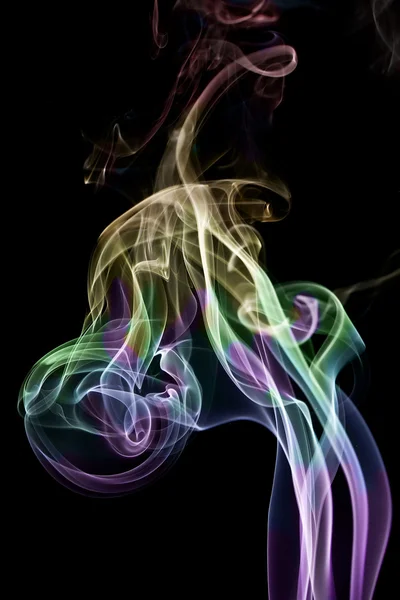El humo del color — Foto de Stock