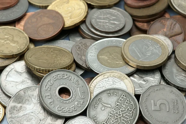 Background from coins — Stock Photo, Image