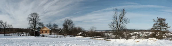 Landsbygdens landskap. ett panorama. — Stockfoto