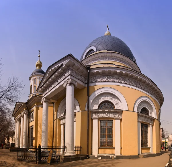 Ancient temple in Moscow — Stock Photo, Image