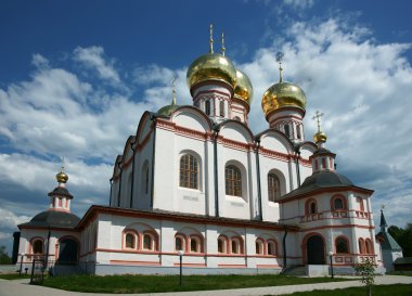 Rusya'nın eski erkek Manastırı.