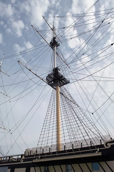 Mast des Schiffes — Stockfoto