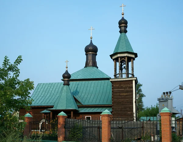 Templo em uma cidade Vladimir, Rússia . — Fotografia de Stock