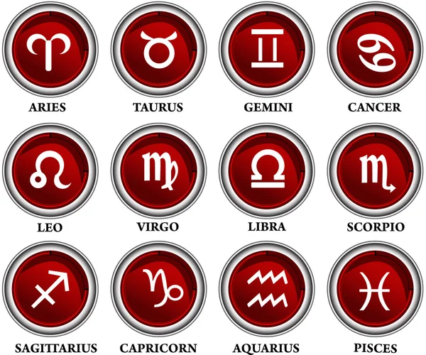 stock vector Horoscope icons