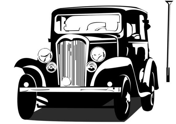 Old timer — Stock Vector