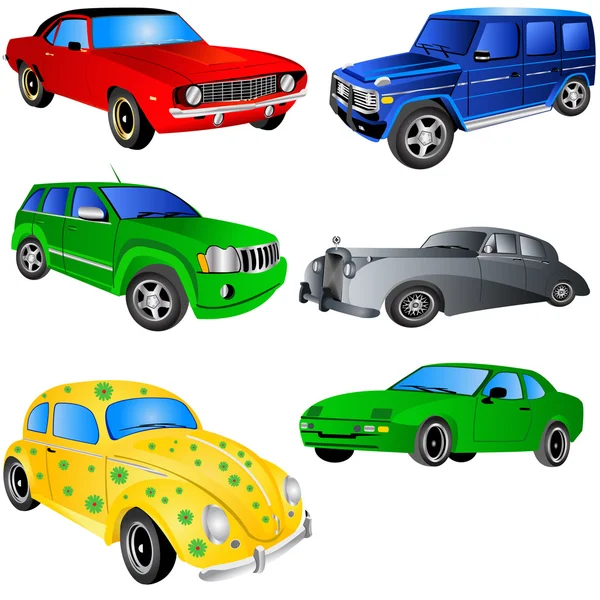 Ensemble d'icônes de voiture 2 — Image vectorielle