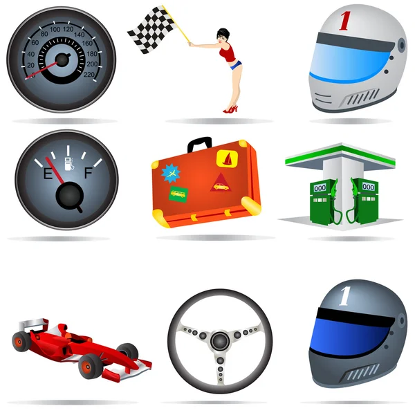 Transport icons 2 — Stock Vector