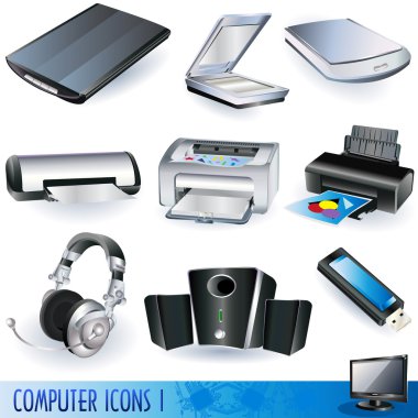 Computer icons 1 clipart