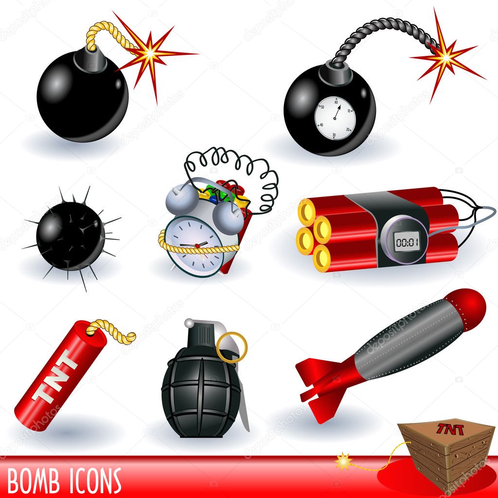 Bomb icons