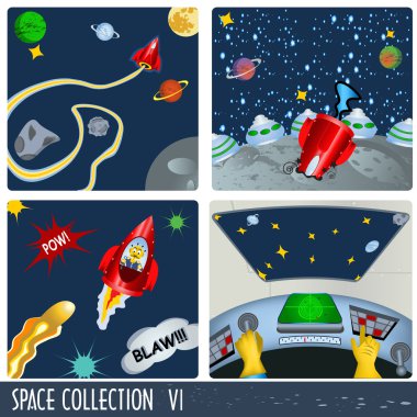 Space collection 6 clipart