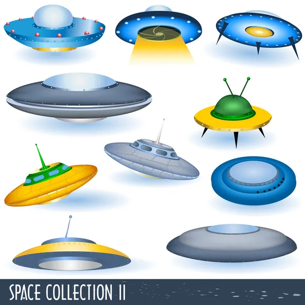 Space collection 2 — Stock Vector