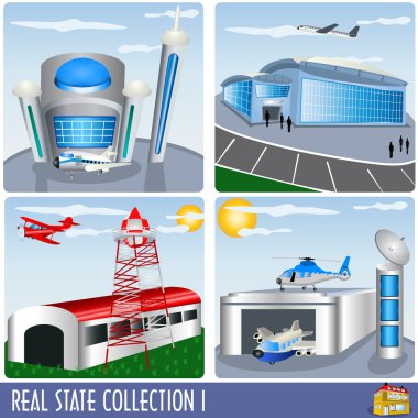 Real Estate collection 1 clipart